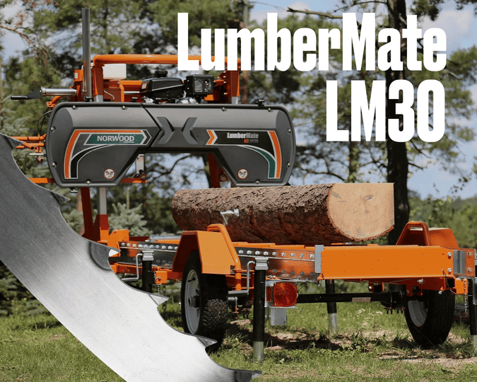 Norwood LumberMate LM30 Sawmill Blades – Norwood Sawmills