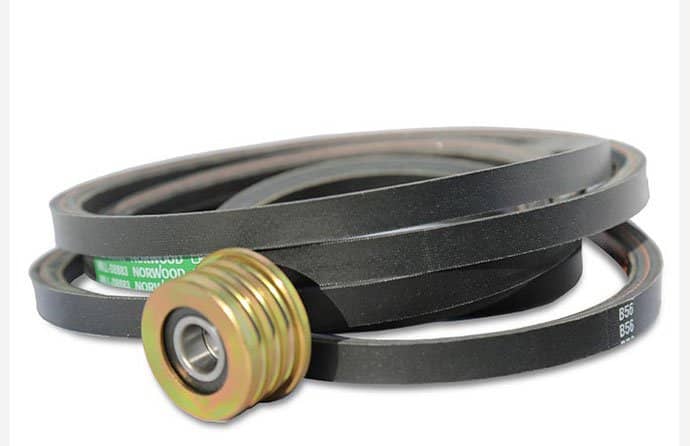 Courroie Transporteuse Polyuréthane Orange Pour Scie à Ruban Bois - 620 Mm (30,5 Cm) Ou 340 Mm - Pièce Rechange Durable