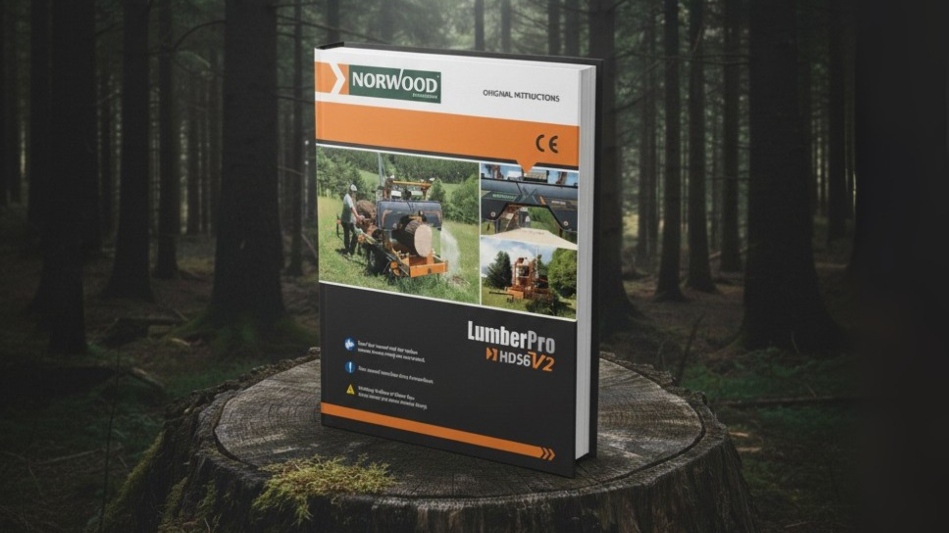 ヘアモア LumberPro HD36V2 Portable Sawmill for Precision Cutting | Norwood