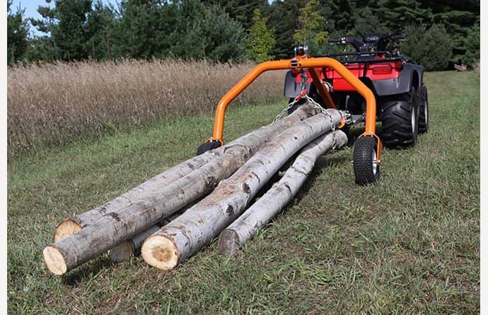 SkidMate MK2 Log Skidding Arch for ATVs – Norwood Sawmills