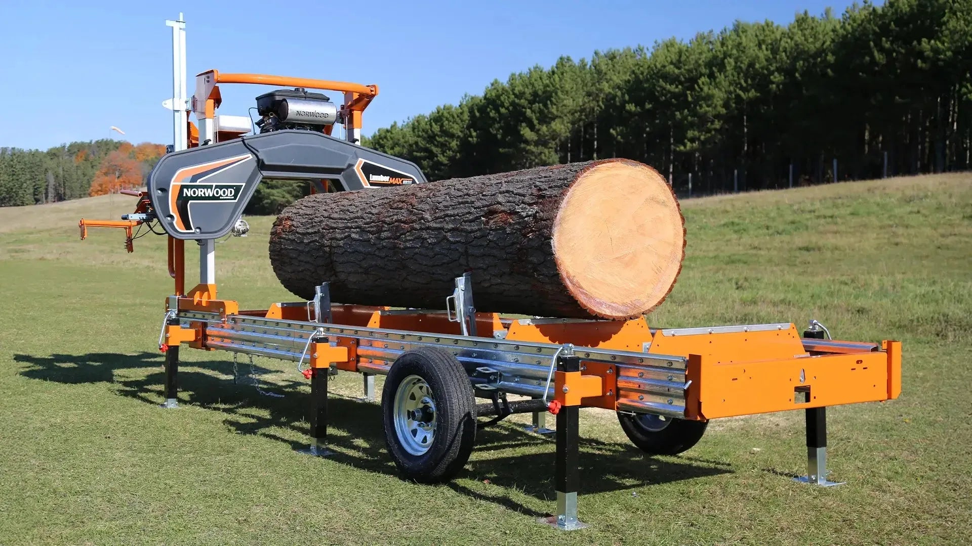 LumberMax HD38 Portable Sawmill | Best Bandsaw Mill - Norwood Sawmills