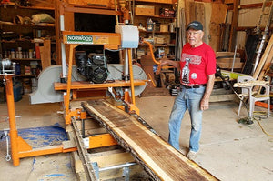 My father at 84 years old decided he had waited too long to get a sawmill…