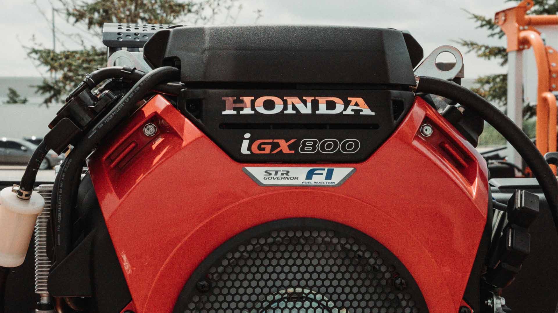 Honda iGX800 V-Twin EFI engine installed on a Norwood LumberPro HD36V2