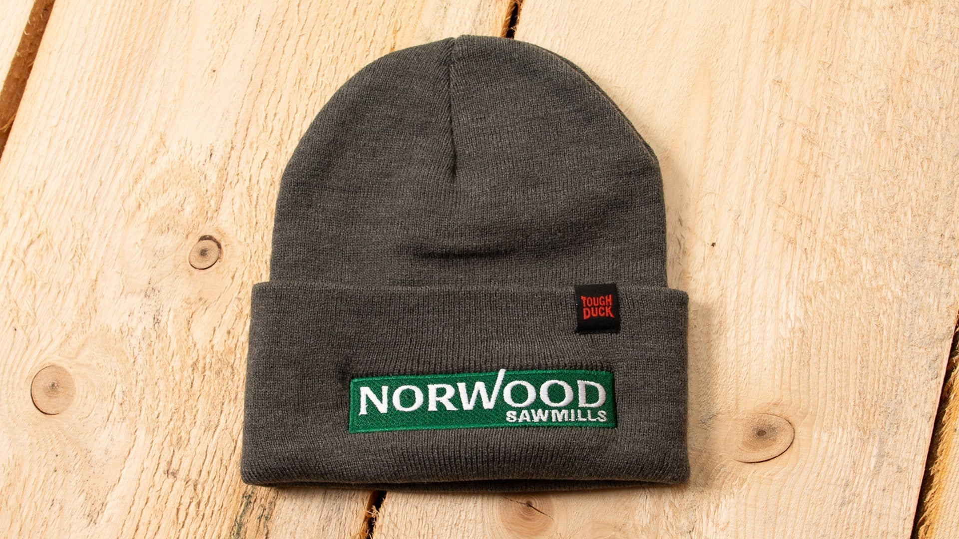 Norwood Beanie Watch Cap by Tough Duck, 1 Size in Charcoal