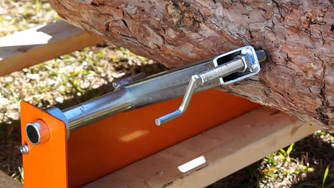 Log clamping stations