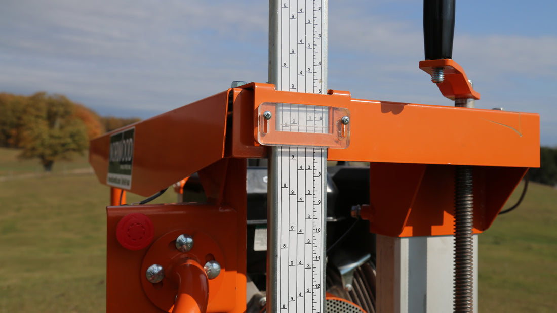 Depth of cut ruler scale 