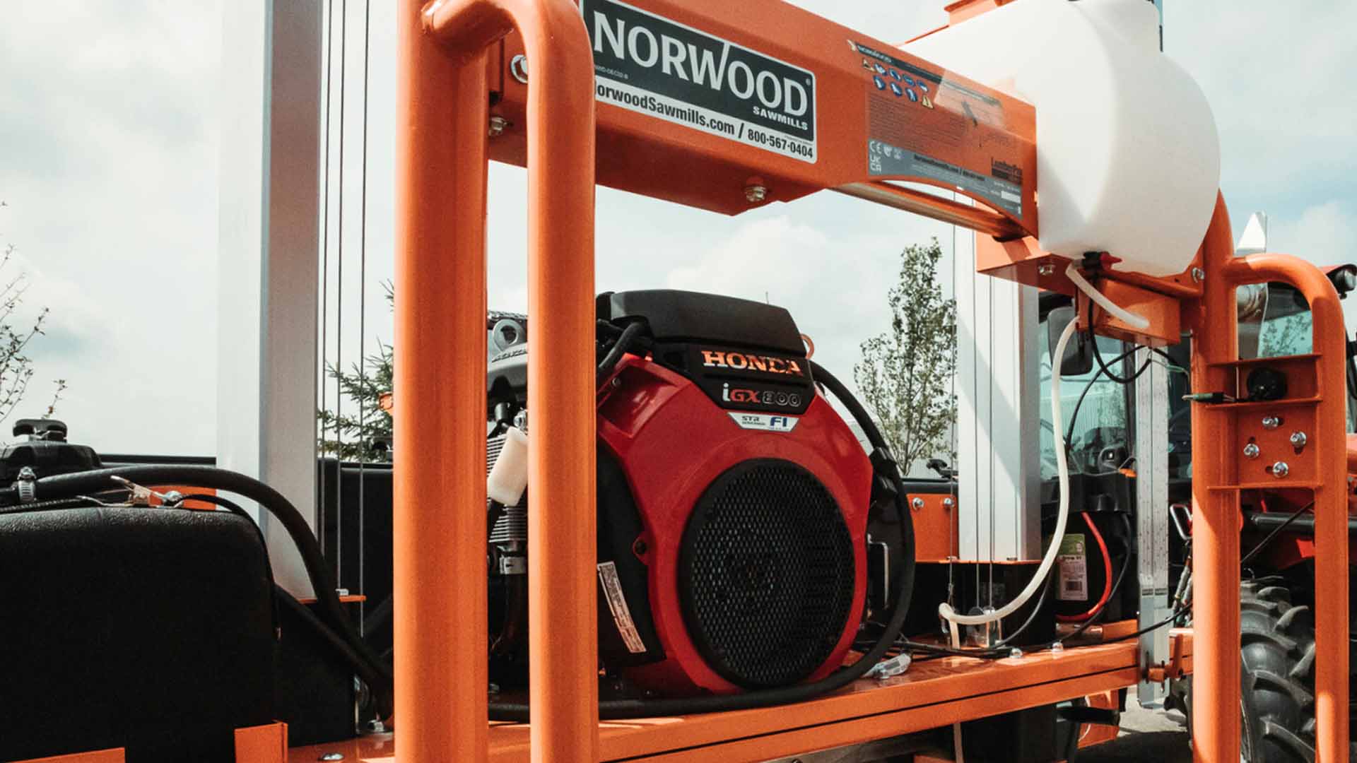 27hp Honda iGX800 V-Twin EFI Engine Conversion Kit for HD36V2