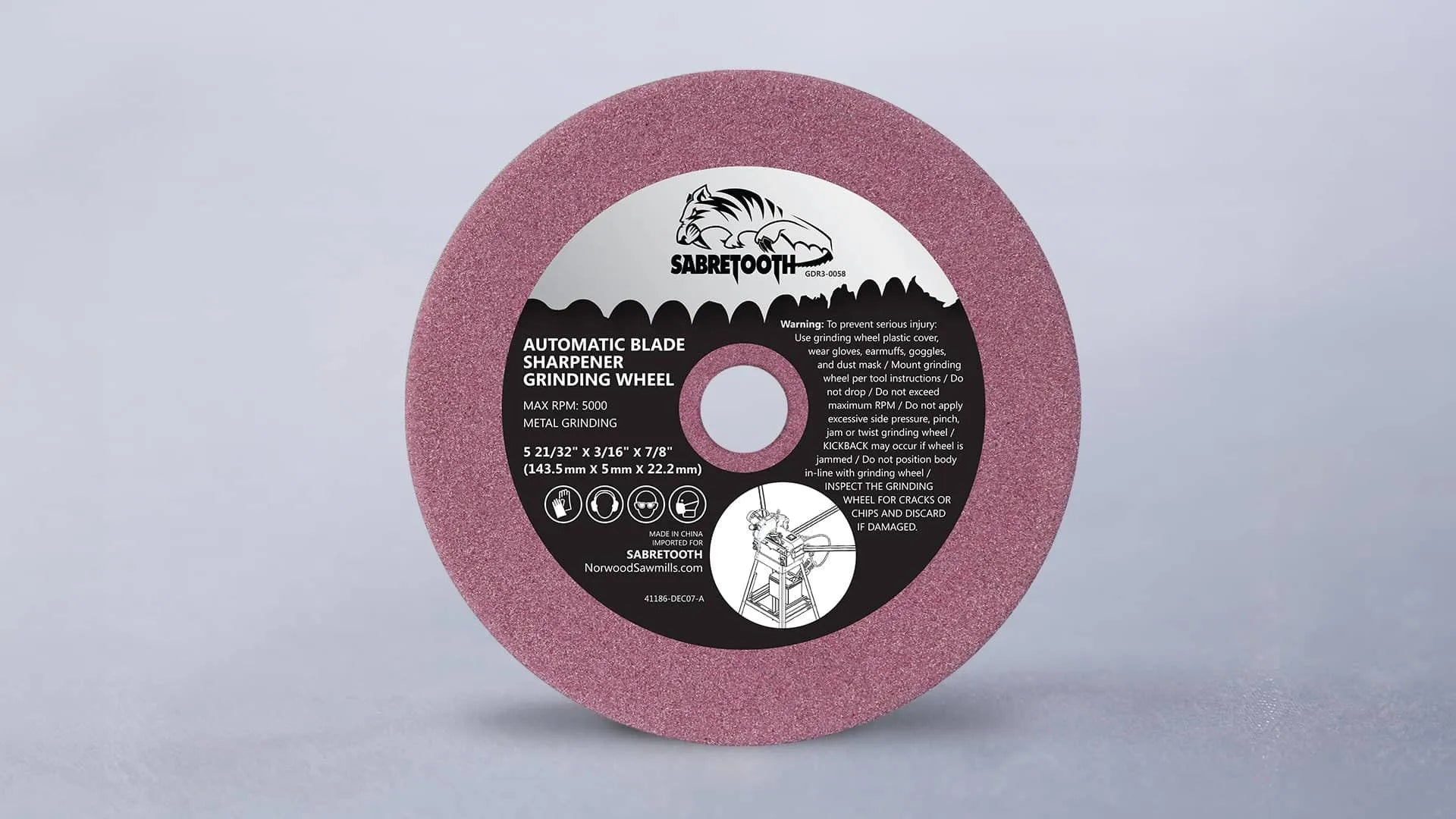 Replacement Grinding Wheel for Automatic Blade Sharpener (143.5 mm)  