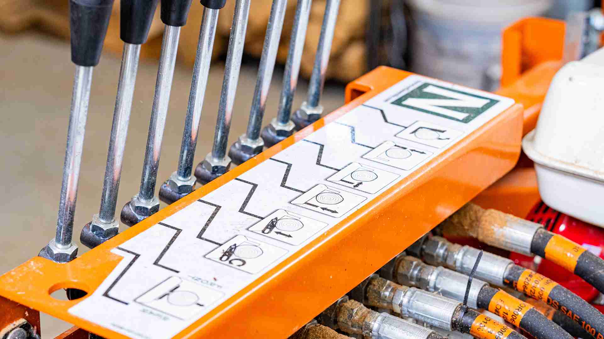 Hydraulics Log Handling Bundle with Bed Extension for HD36V2 & HD38  HYDRAULICS-HD36-HD38