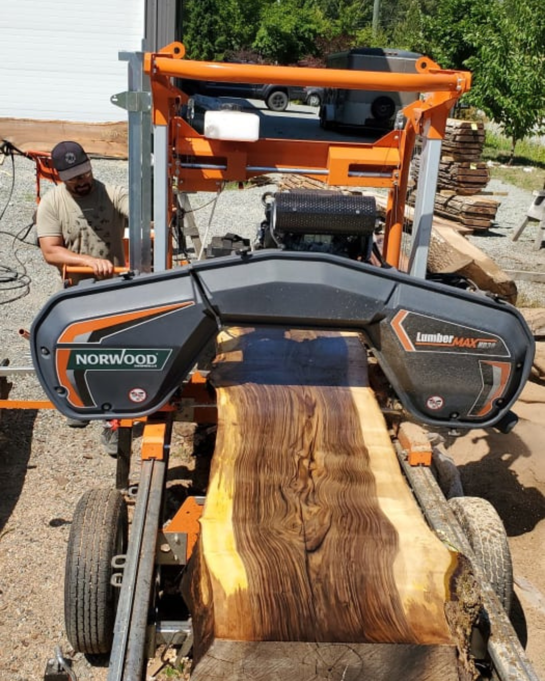 Super Custom Blades for Bandsaw Sawmill