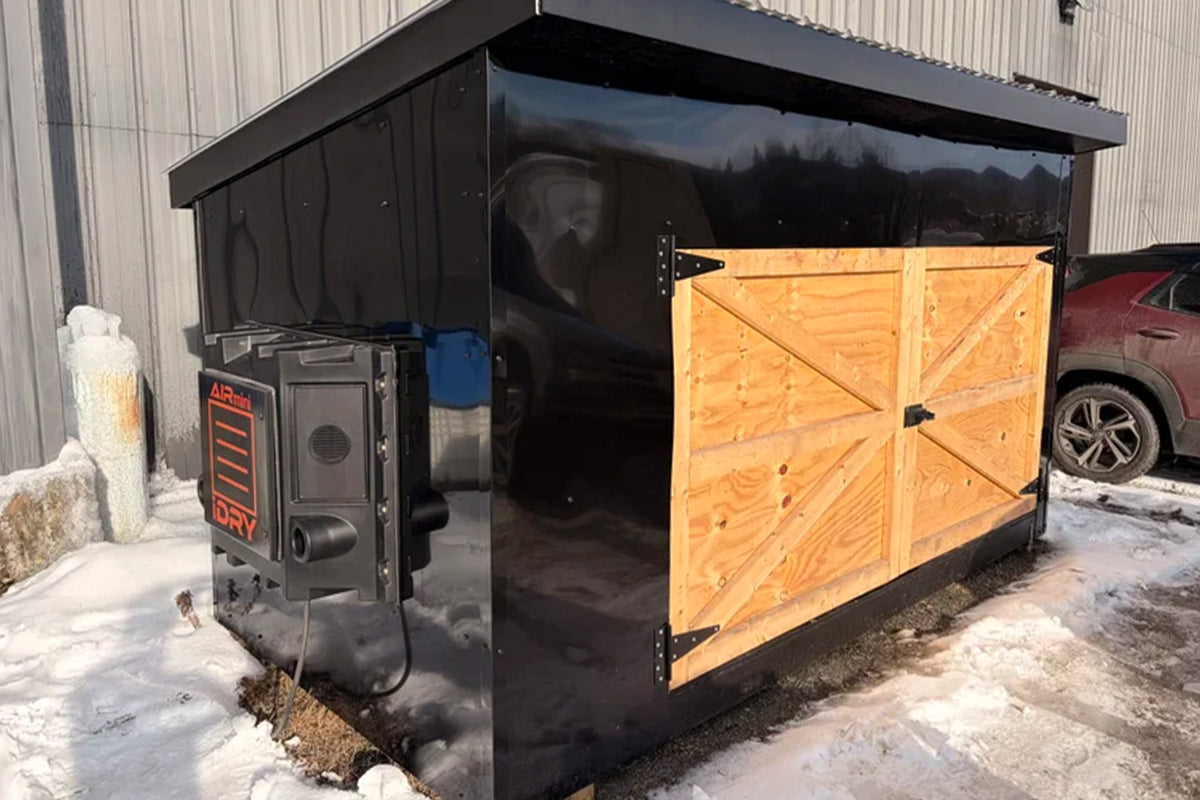 iDRY AIRmini Wood Drying Kiln System