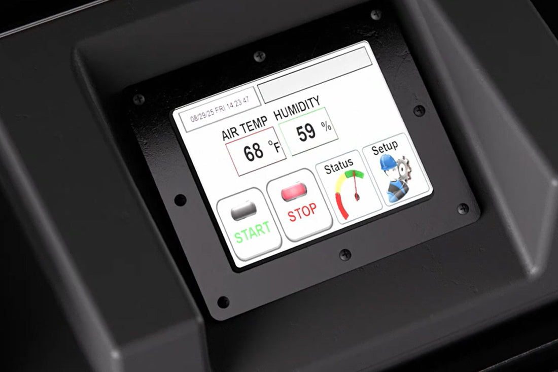 Industrial touchscreen control 