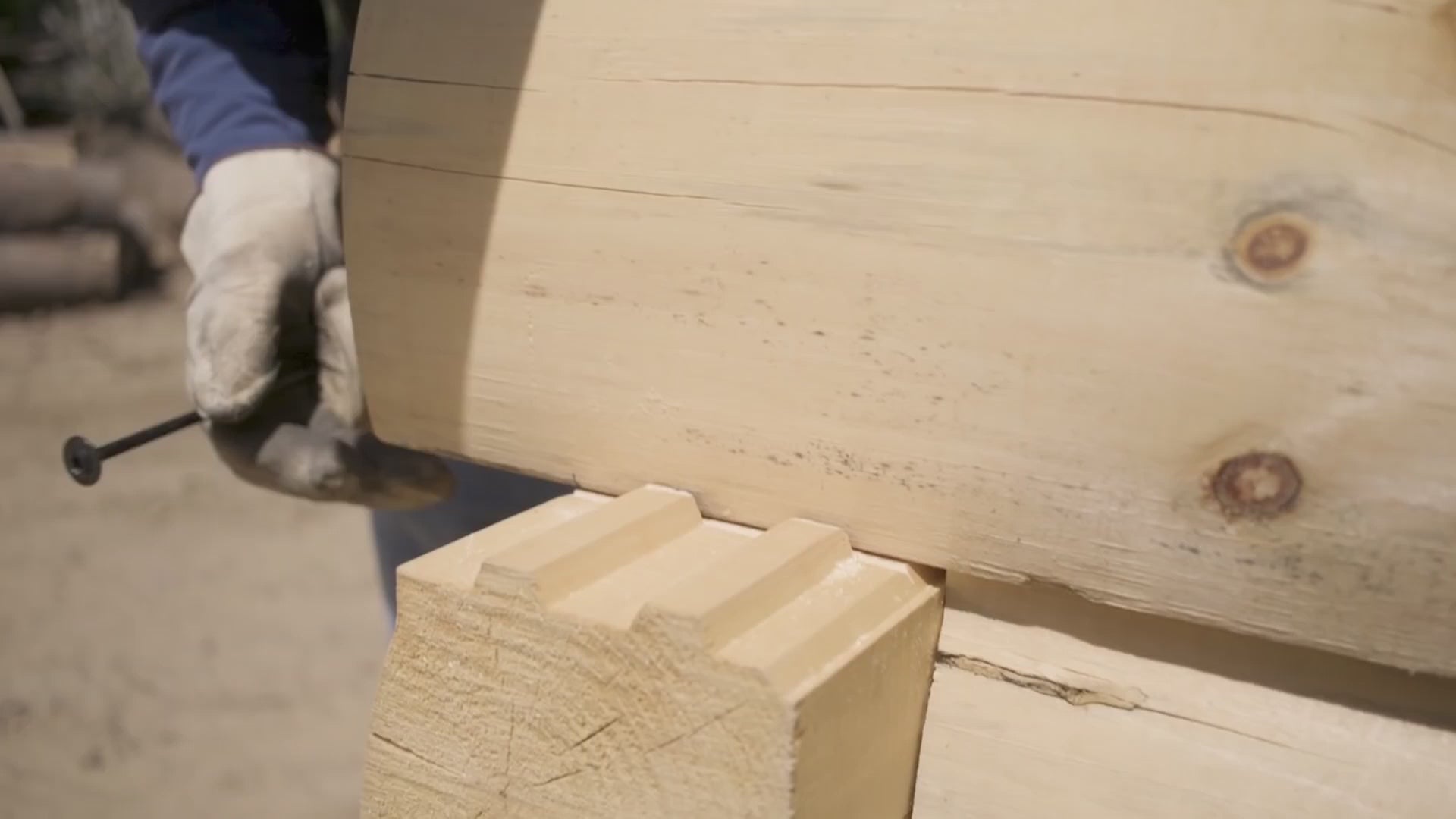 Load video: Build a log cabin, or a business | Feature