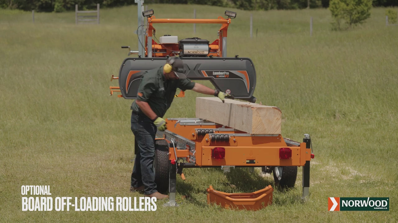 Load video: Board Offloading Rollers (set of 4)